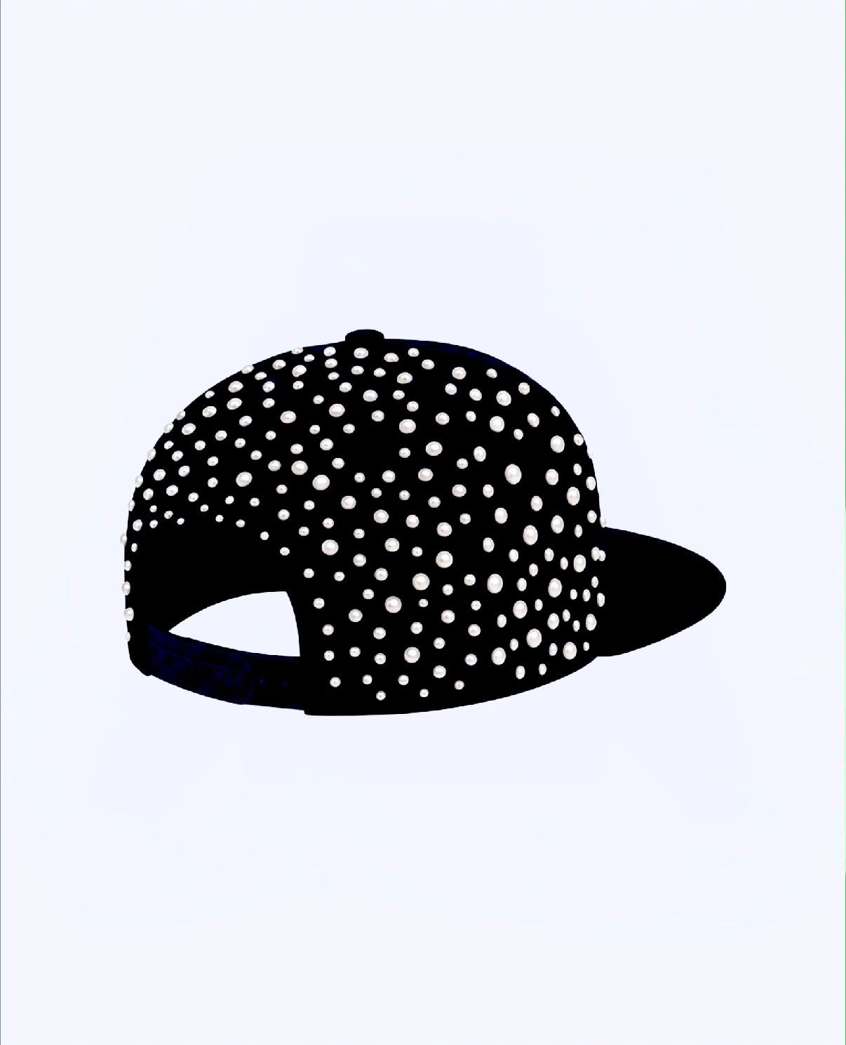 Noemotions Pearl Hat Black