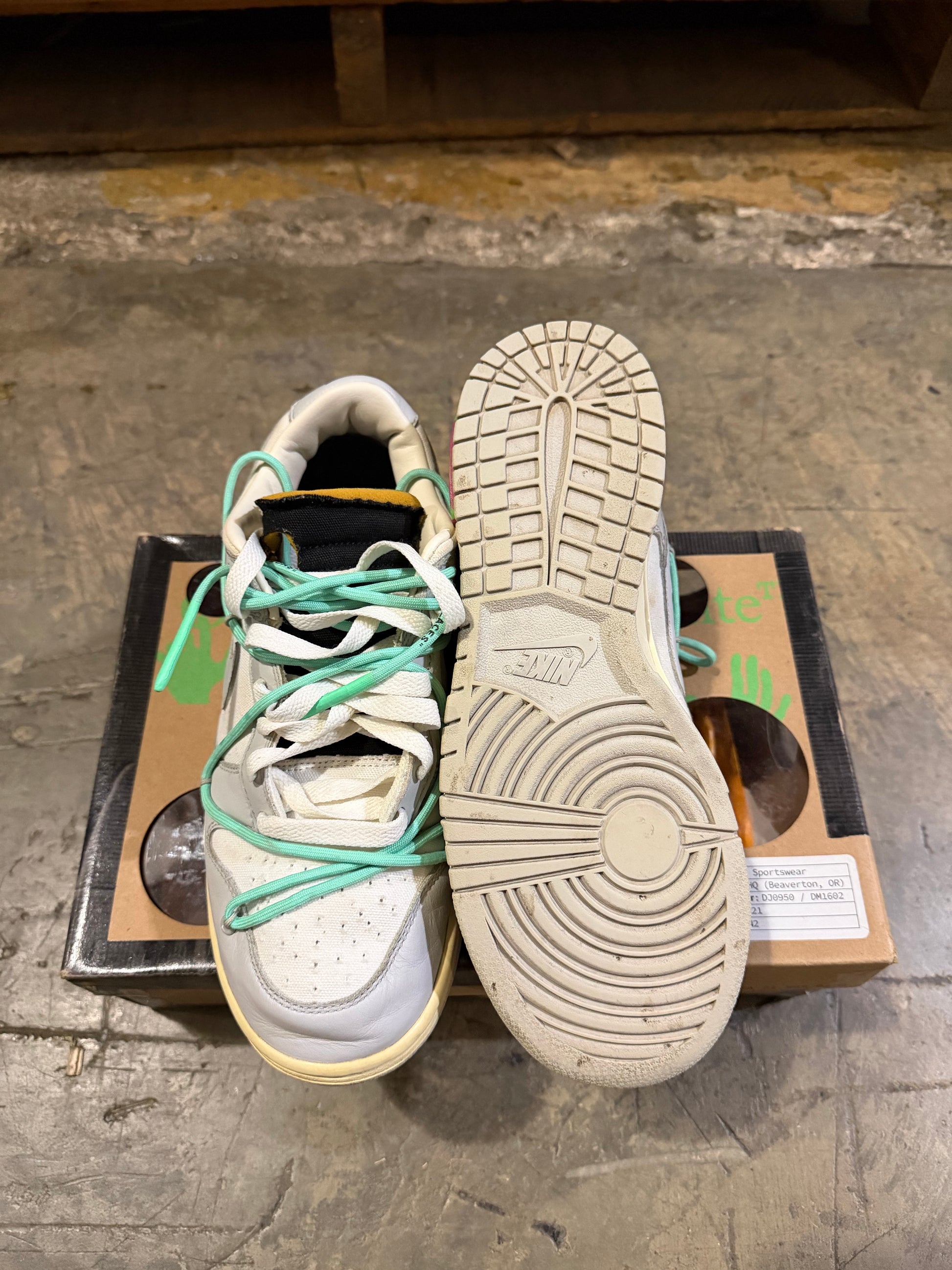 Nike Dunk Low Off-White Lot 4
