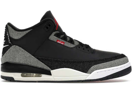 Jordan 3 Retro LeviAos Black