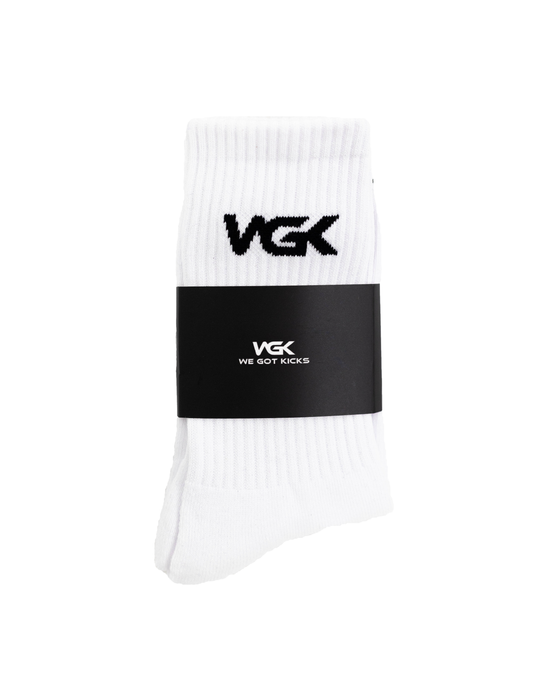 EXCLUSIVE WGK 'Crew Socks' 2025 - White
