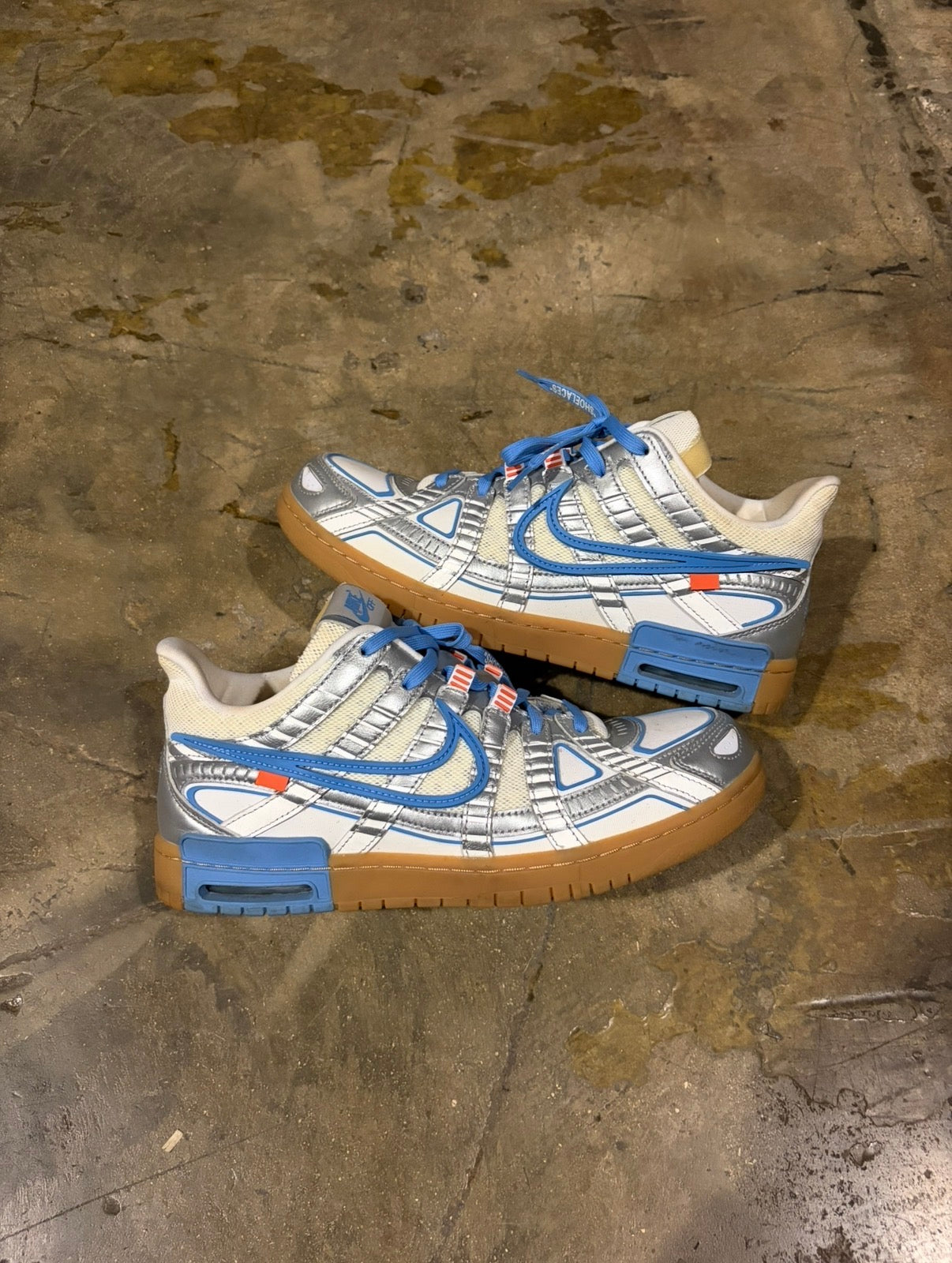 Nike Air Rubber Dunk Off-White UNC