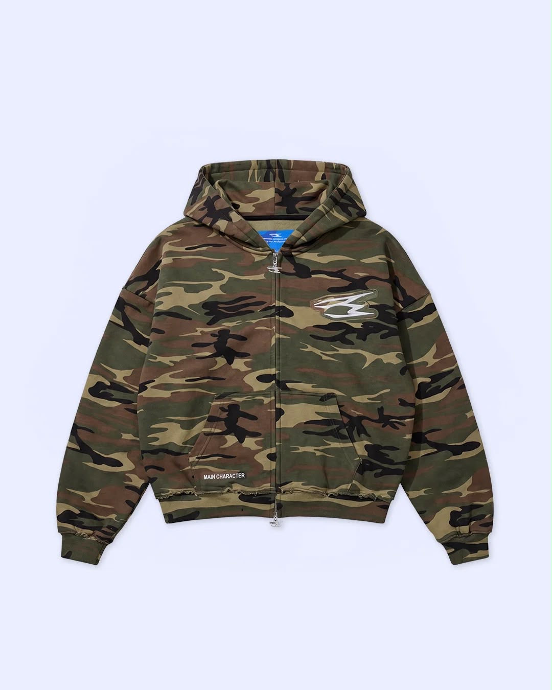 Noemotions Camo Zip Up