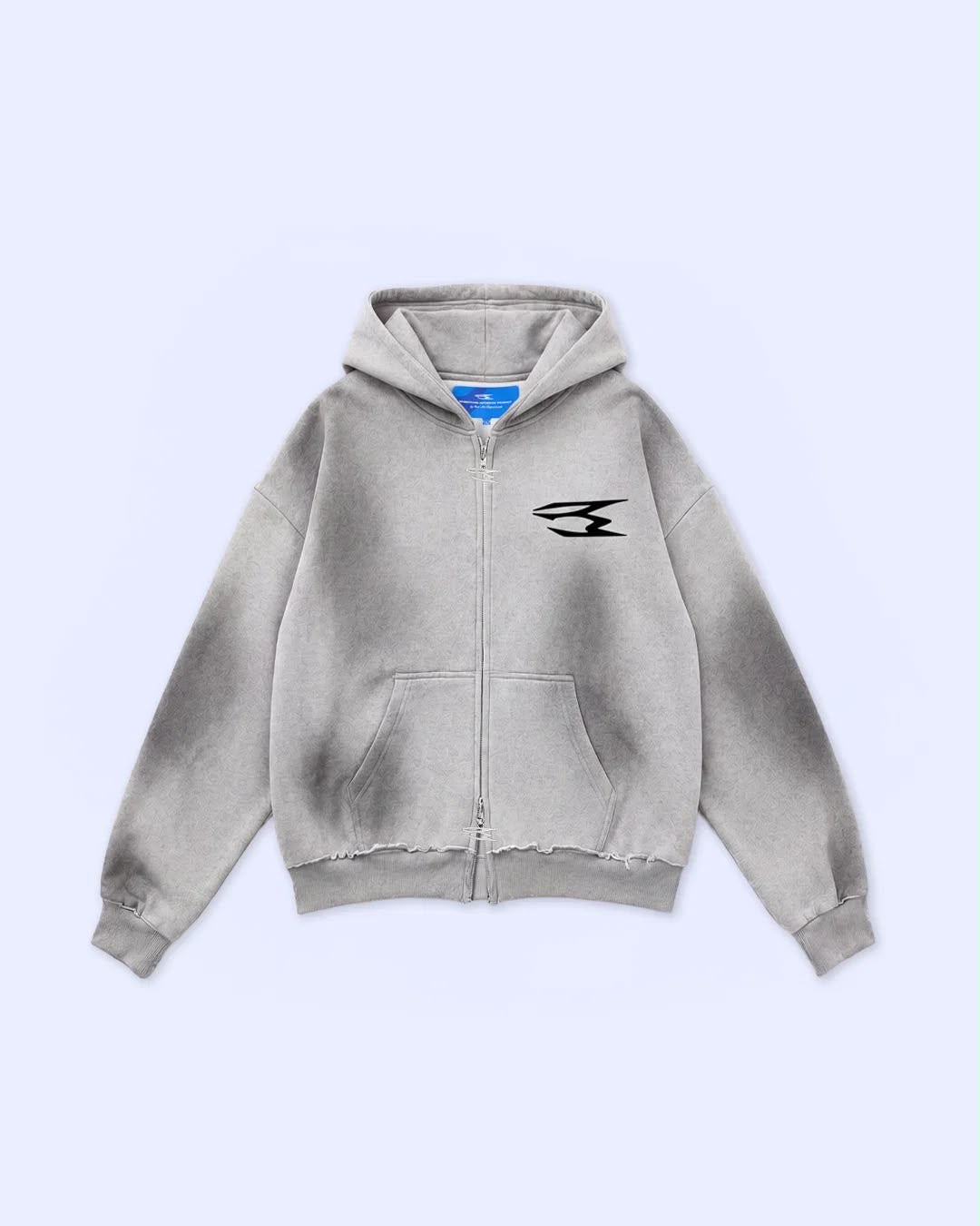 Noemotions Dirty Zip Up Grey