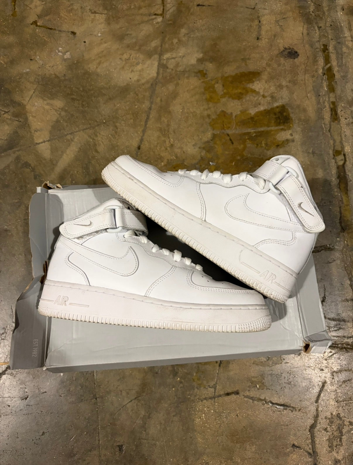 Airforce 1 Mid White