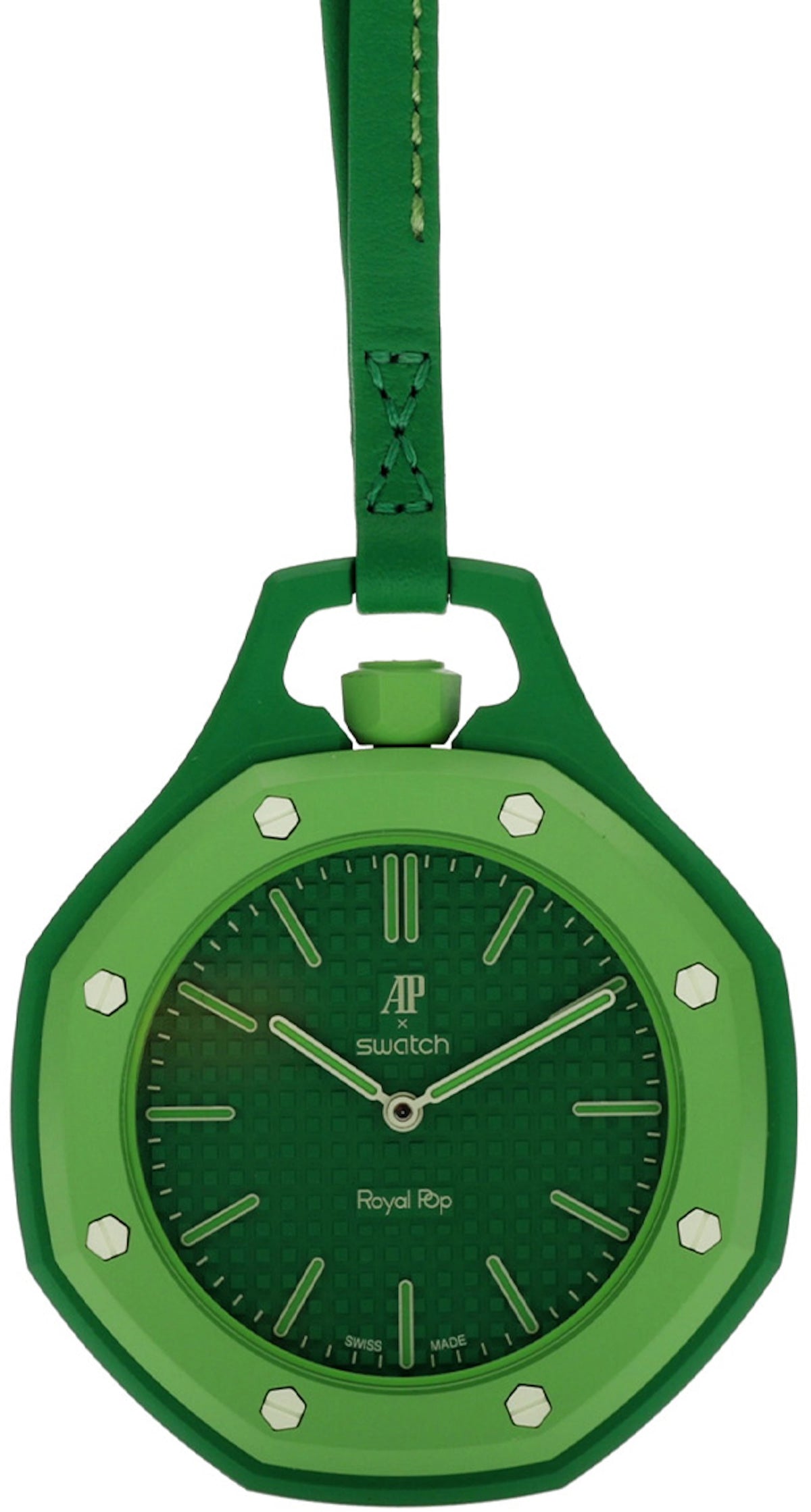 Swatch x Audemars Piguet AP Bioceramic Royal Pop Green Eight SSX03G100N