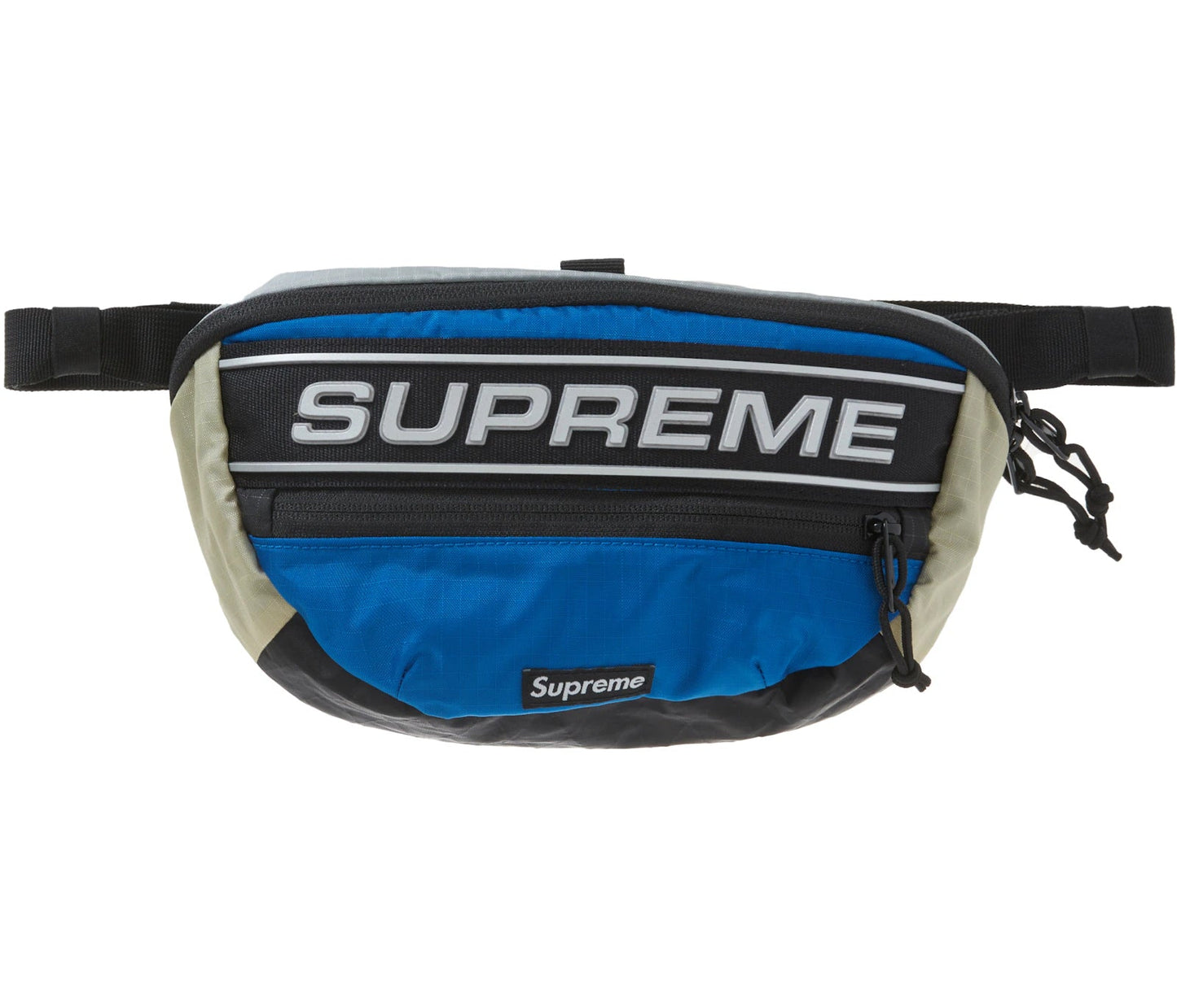 Supreme Logo Waist Bag Blue