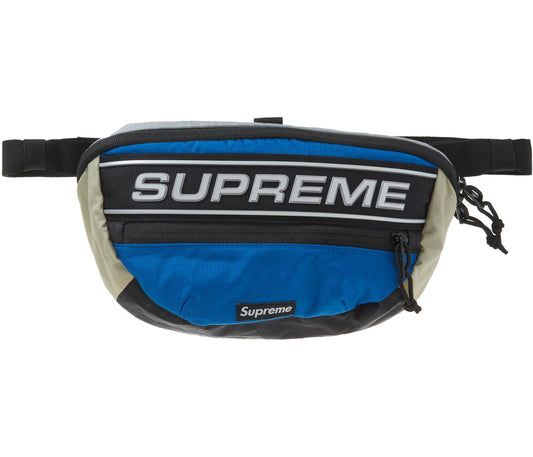 Supreme Logo Waist Bag Blue