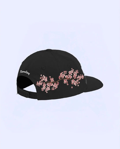 Noemotions Flower Hat Black
