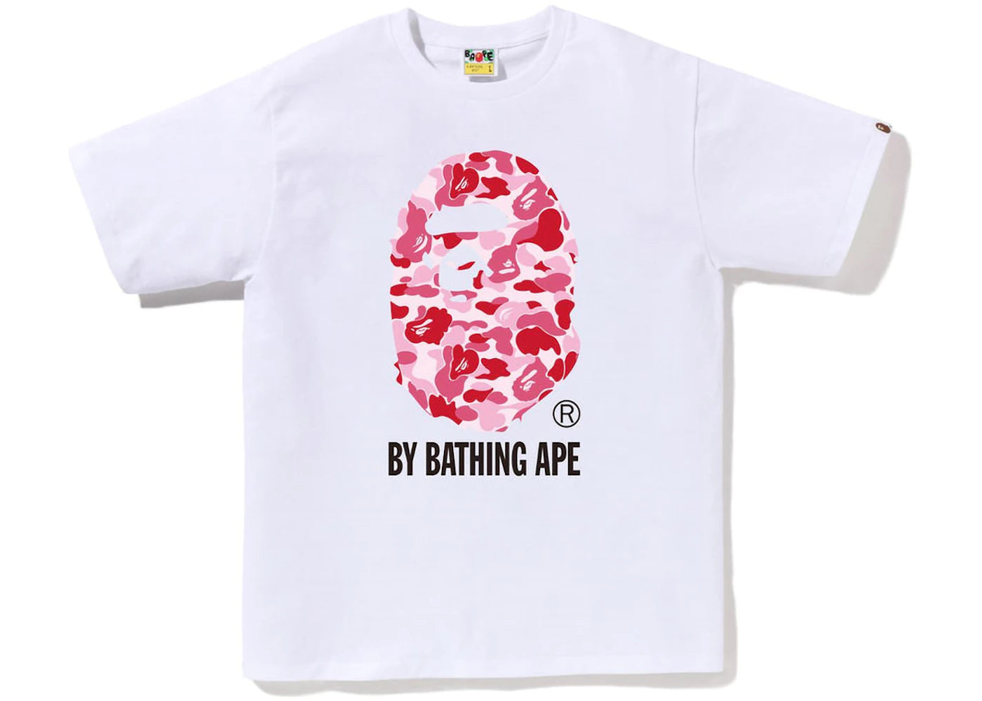 BAPE ABC Camo By Bathing Ape Tee White/Pink