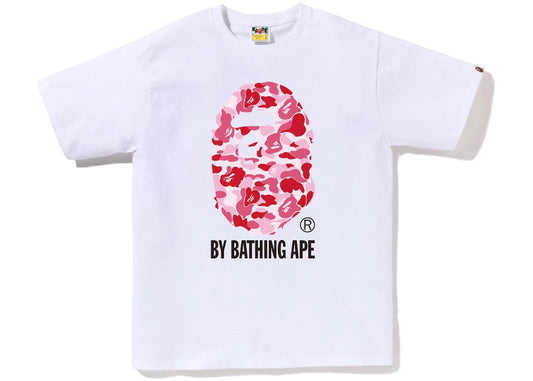 BAPE ABC Camo By Bathing Ape Tee White/Pink