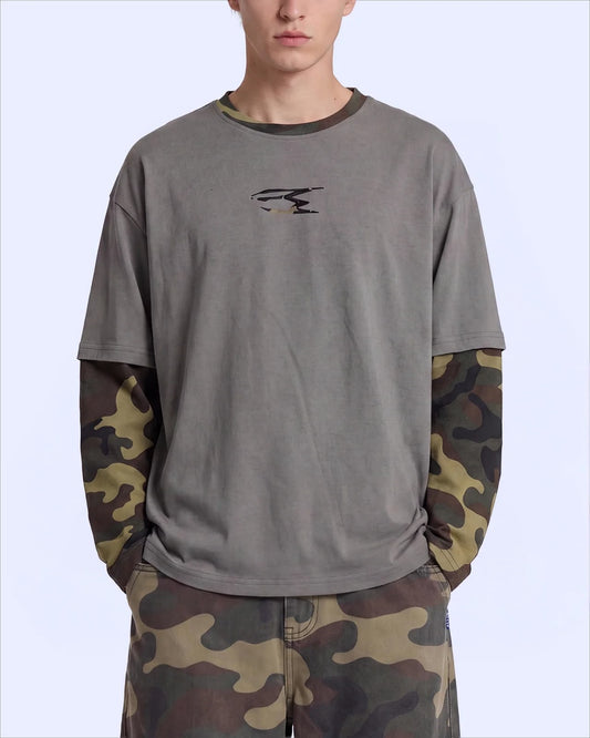 Noemotions Camo Dual Longsleeve