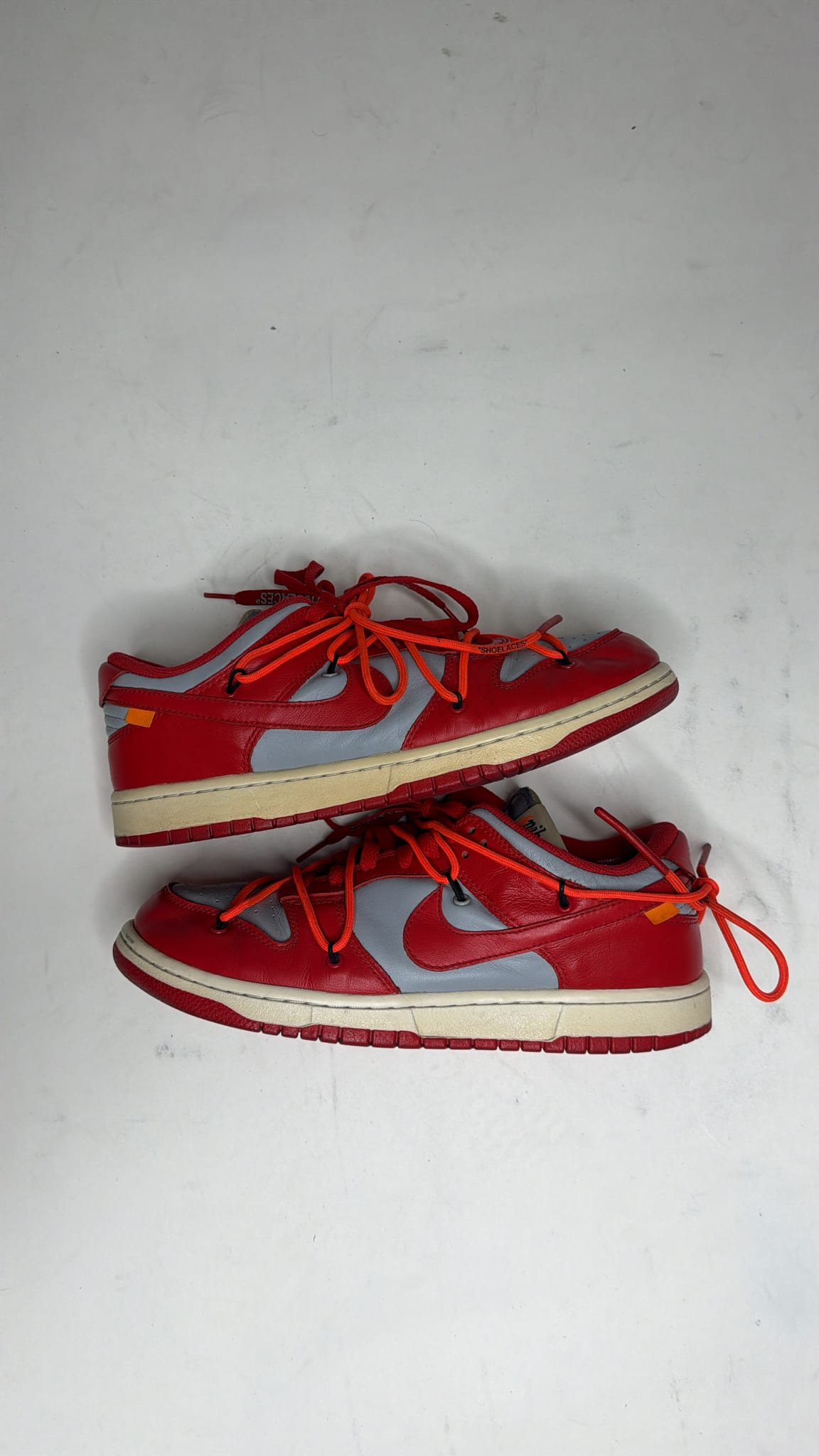 Nike Dunk Low Off-White University Red