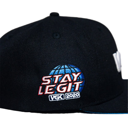 'STAY LEGIT' WGK SNAPBACK