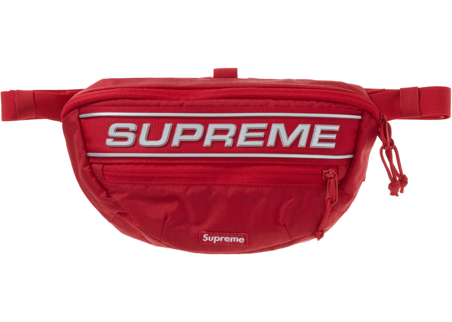Supreme Logo Waist Bag Red We Got Kicks